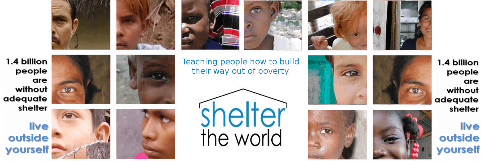 Shelter The World Banner