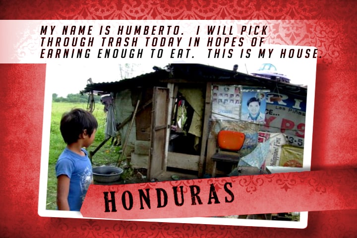 People living in Poverty - Honduras