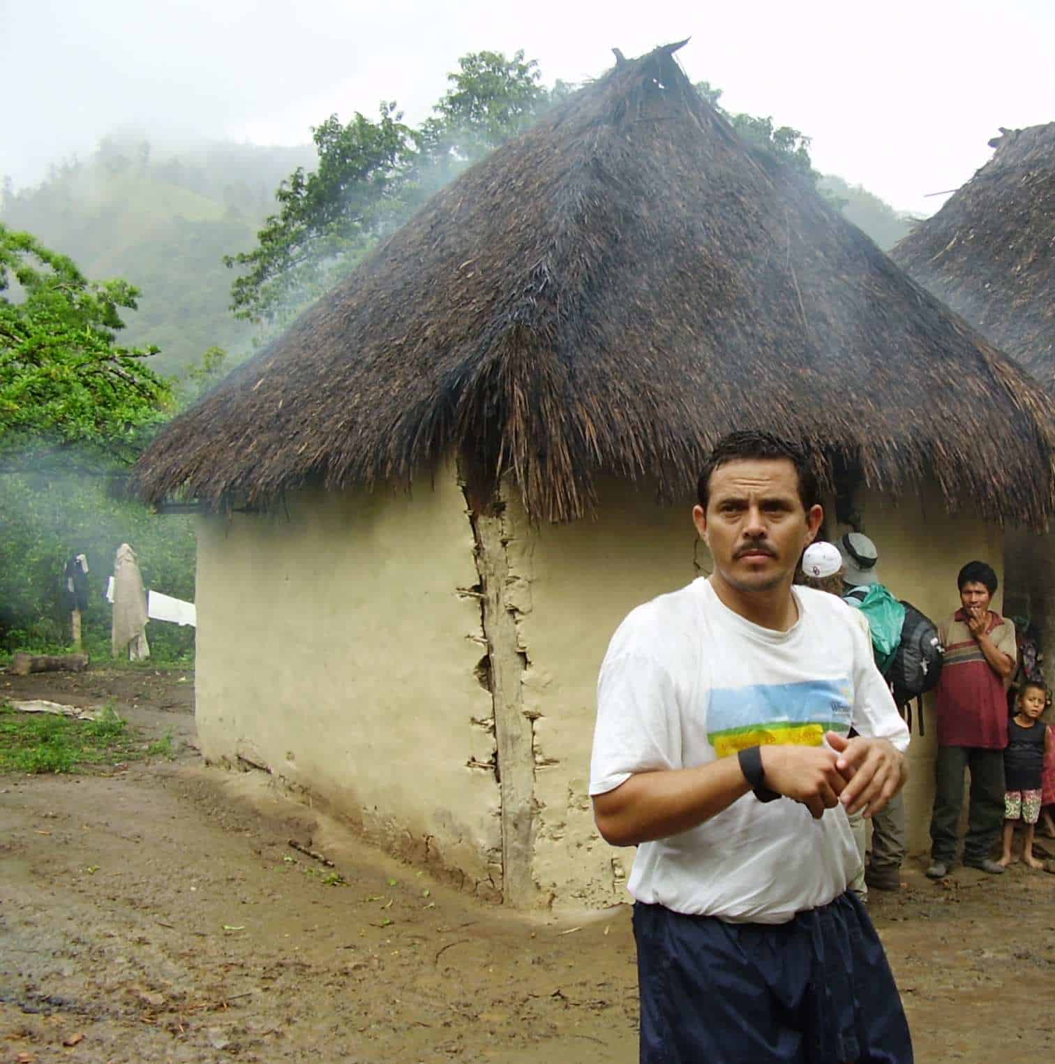 smoke filled house