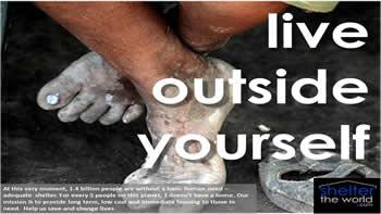 Live outside yourself - feet