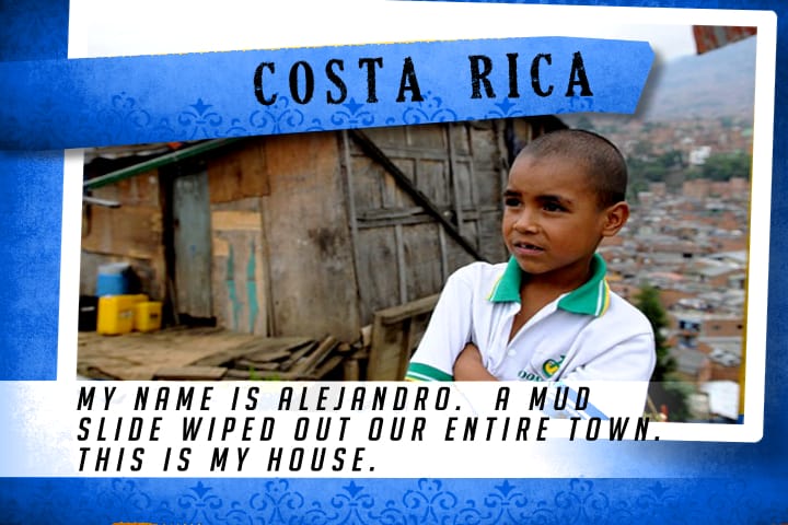 This is my House in Costa Rica Blue | विश्व शेल्टर