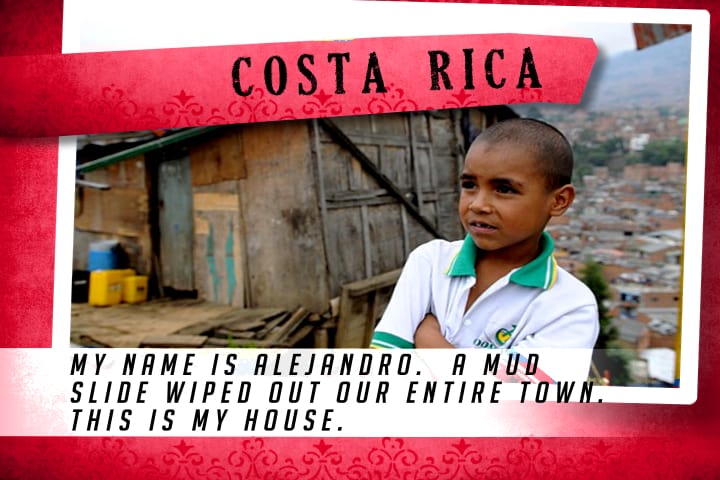 This is my House in Costa Rica Red | Shelter The World