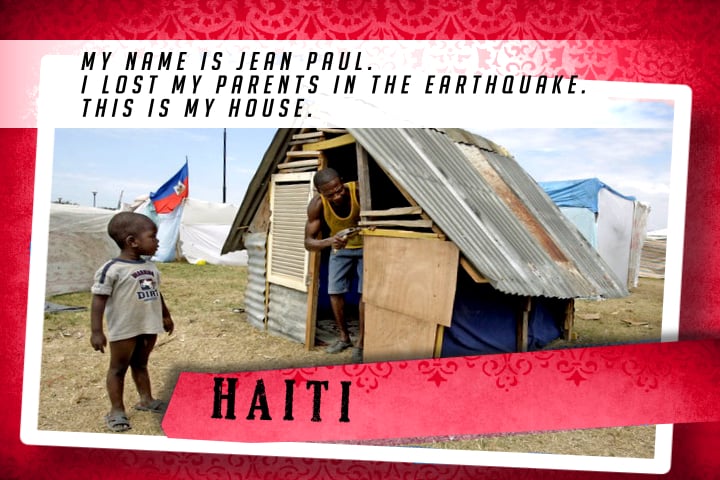 This is my House in Haiti Red | Shelter The World