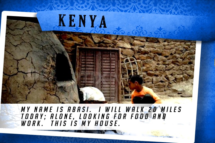 This is my House in Kenya Blue | Shelter The World