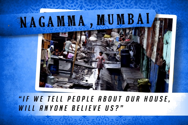 This is my House in Mumbai Blue | Shelter The World