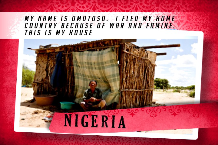 This is my House in Nigeria Red | Shelter The World