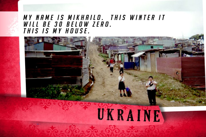 This is my House in Ukraine Red | Shelter The World