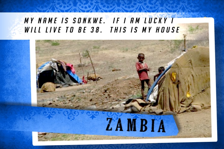 This is MY House in Zambia Blue | Shelter The World