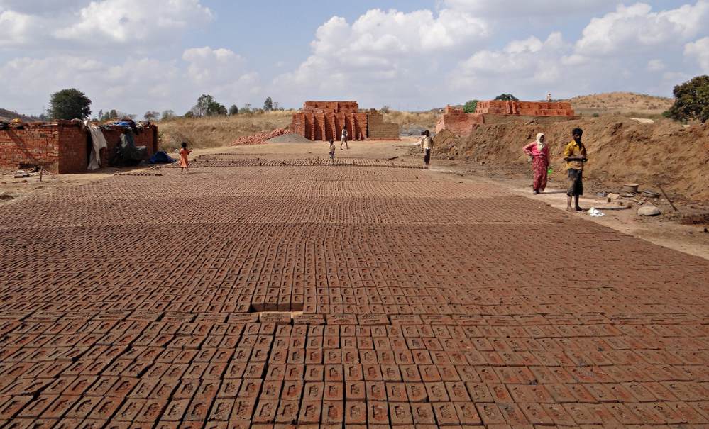 modern brick making